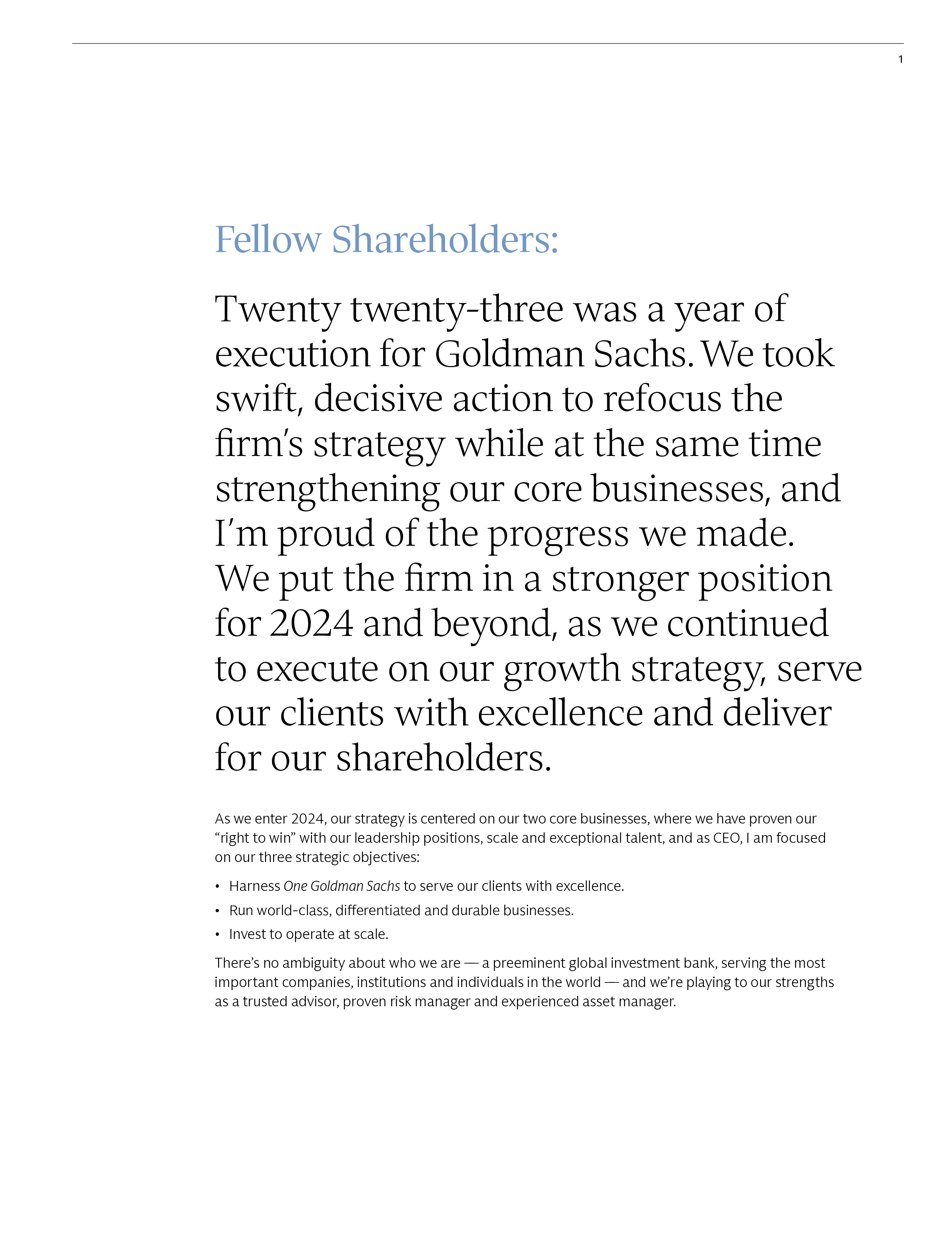 高盛GOLDMANSACHSGROUP2023年年度报告英文版270页